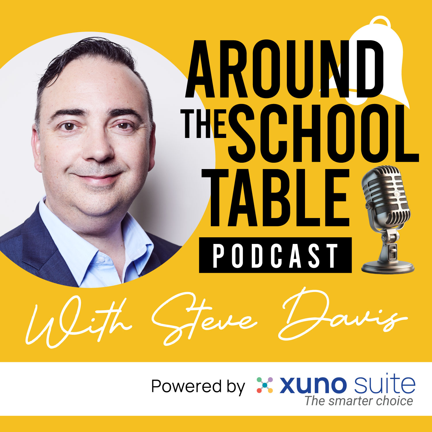 Around the School Table Podcast Logo