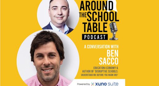 Episode 9 Ben Sacco Around The School Table Blogpost Thumbnail
