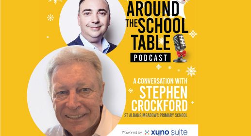 Episode 26 Stephen Crockford Around The School Table Blogpost Thumbnail