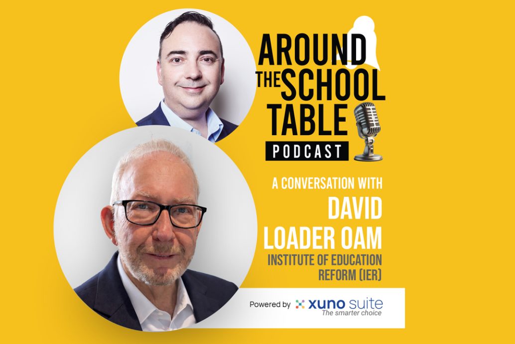 Episode 36 David Loader OAM Around The School Table Blogpost Thumbnail